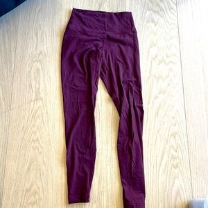Lululemon leggings, size 6